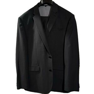 Express Black Suit Jacket 44R Classic Slacks 36x32